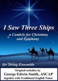I Saw Three Ships - A Canticle for Christmas P.O.D. cover